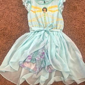 Disney princess jasmine skirted romper dress